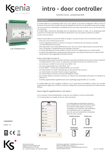 prévisualisation de DATASHEET-intro-door-controller-FR.pdf