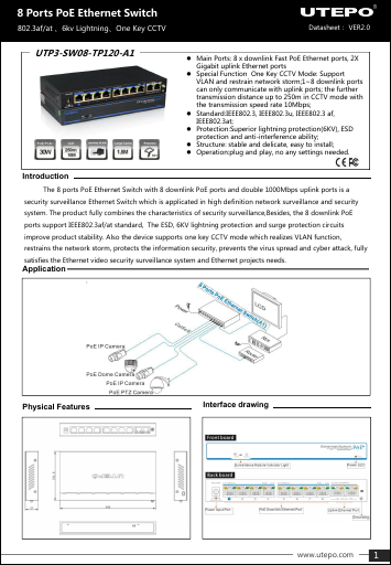 prévisualisation de UTP3-SW08-TP120-A1_Datasheet_VER2.0.pdf