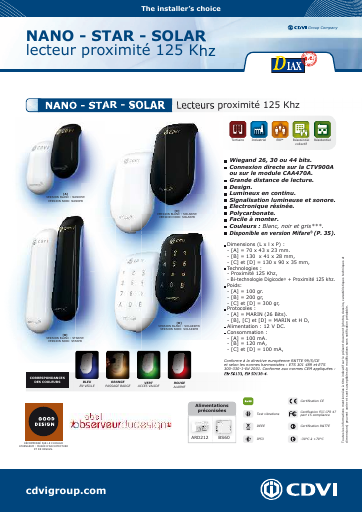 prévisualisation de DATASHEET_Nano.pdf