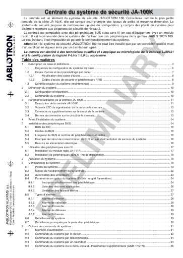 prévisualisation de JA-100K_Installateur.pdf
