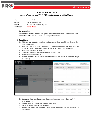 prévisualisation de Technical%20Note%20-%20Adding%20WiFi%20%20P2P%20to%20NVR%20T26-19_FR.pdf