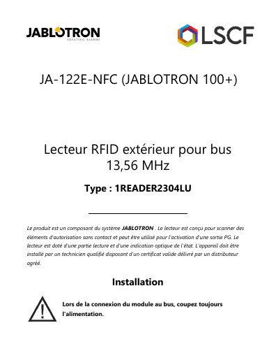 prévisualisation de JA-122E-NFC%20%28JABLOTRON%20100%2B%29-1.pdf