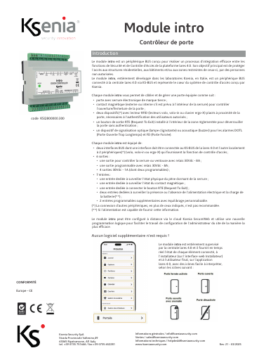 prévisualisation de DATASHEET-intro-door-controller-FR.pdf