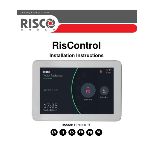 prévisualisation de 5IN2901%20B%20RisControl%20Installation%20Instructions%20ML%20PDF.pdf