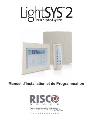 prévisualisation de LIGHTSYS%202%20-%20Installateur.pdf