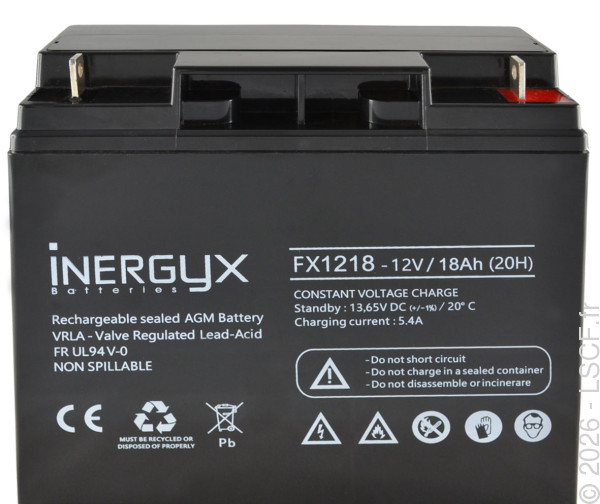 Photo du produit BAT12V18A