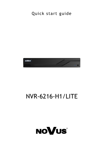 prévisualisation de NVR-6216-H1LITE_EN_PL_short_v1.0.pdf