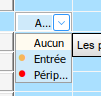 desactivation de la zone